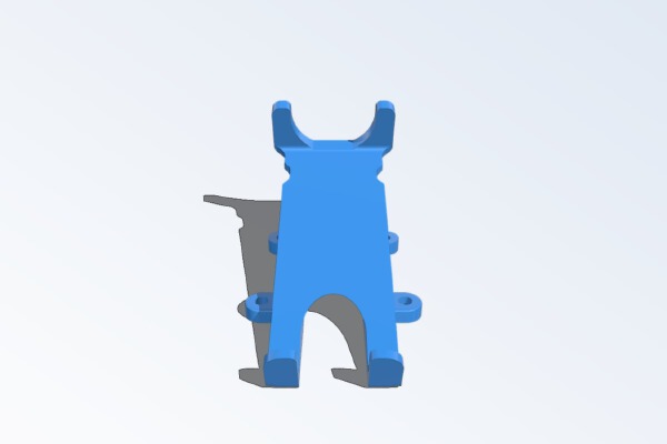 Foxeer HD Legend1 20 deg tilted mount for RD290 | 3d print model