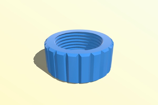Gx12 12mm Connector Caps | 3d print model