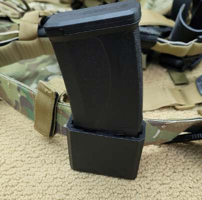 AR15 Magazine Holder - Belt Clip and MOLLE versions | 3d print model