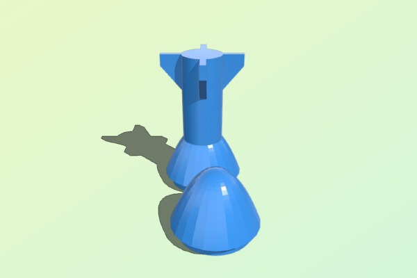 Potato gun Mortar for 40mm pvc pipe | 3d print model