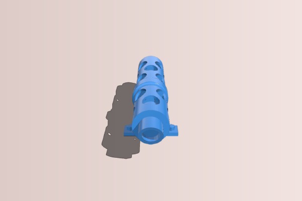 Tank Exhaust | 3d print model