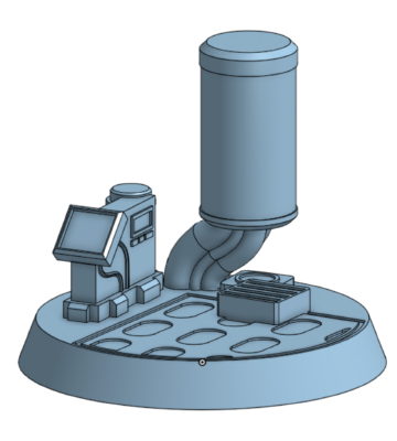 Xenos Lab Base | 3d print model