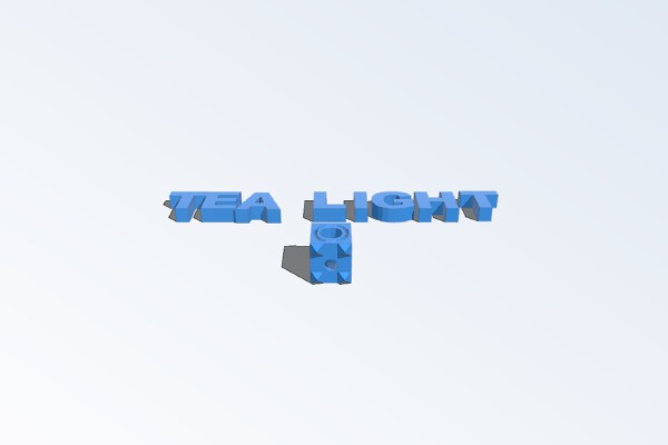 Tealight Holder | 3d print model