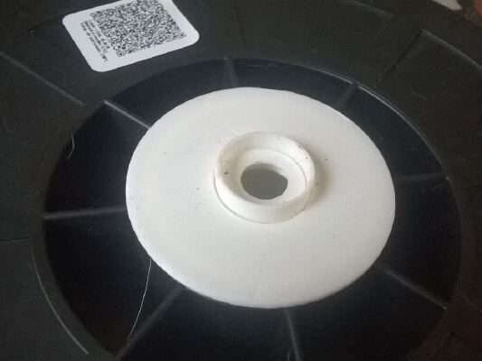 filament spool holder bracket for plasterboard wall | 3d print model