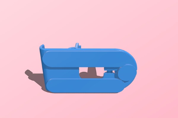 Adjustable Belly Tablet Stand | 3d print model