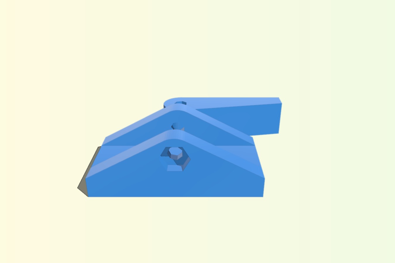Hinged doorstopper