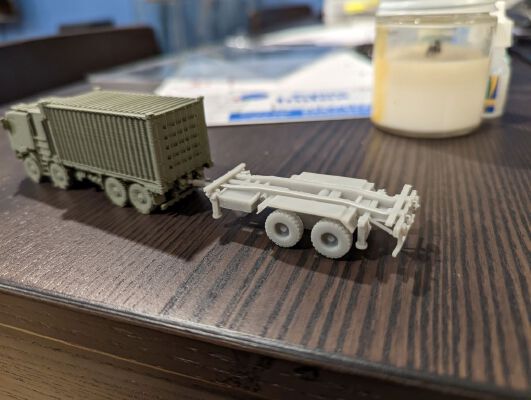1-100 MSVS Sea Container Trailer | 3d print model