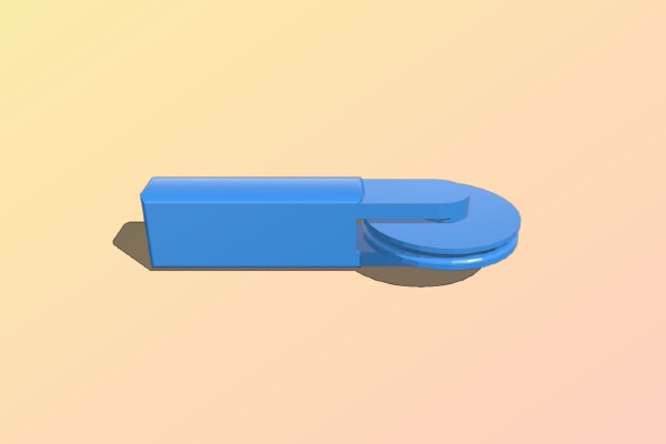 Fly Screen Roller Spline | 3d print model