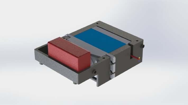 WPL C14 C24 Full Size Servo Tray | 3d print model