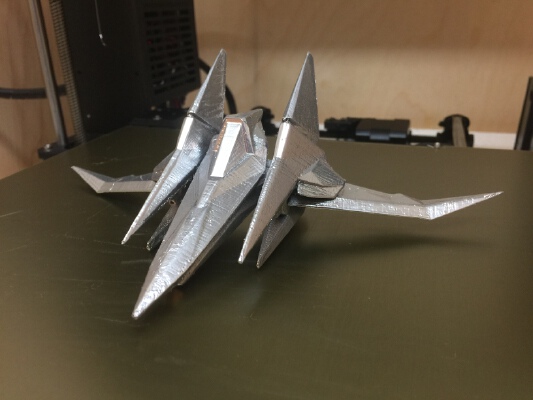 Arwing (Repaired) | 3d print model