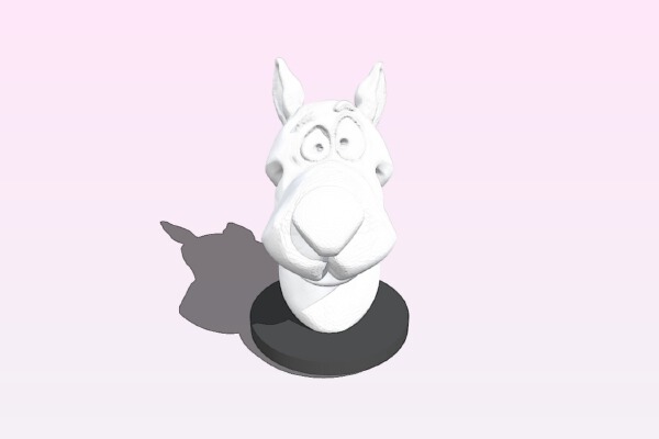 Scooby bust | 3d print model