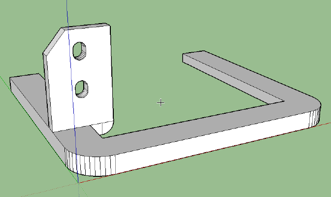 Migbot - LED-strip light fixture | 3d print model