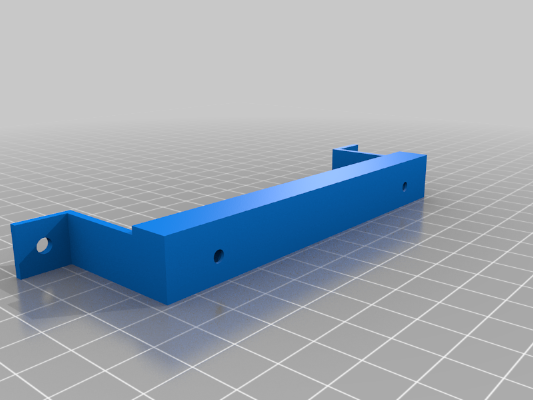 Stackable underdesk mount for O2 Dac | 3d print model