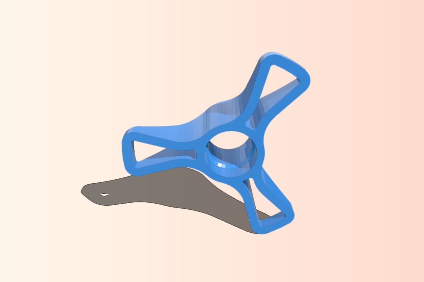 Spool holder with bearings