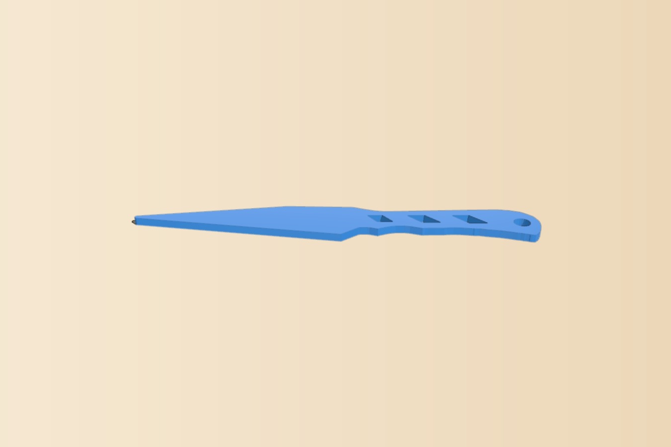 Prop Throwing Knife
