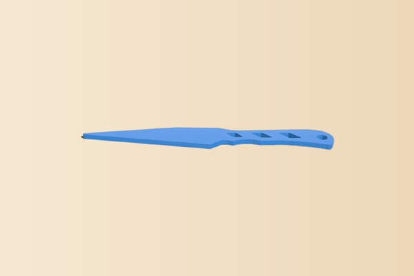 Prop Throwing Knife | 3d print model