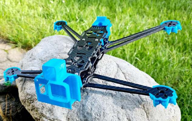 CatFoot 7" & 8" longrange Quad (for free) | 3d print model