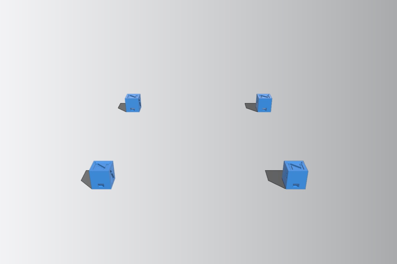 Corner Calibration and Leveling Cube for MOAI