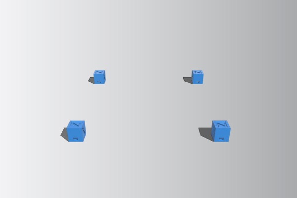 Corner Calibration and Leveling Cube for MOAI | 3d print model