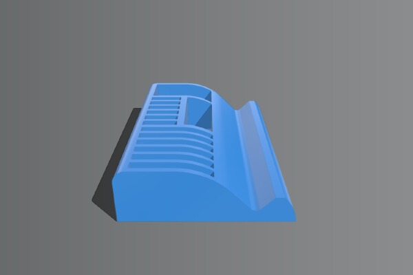 Full Size and Micro SD Card Desk Tidy | 3d print model