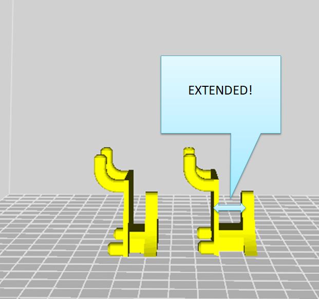 Extended Pegboard Safety Glasses Holder