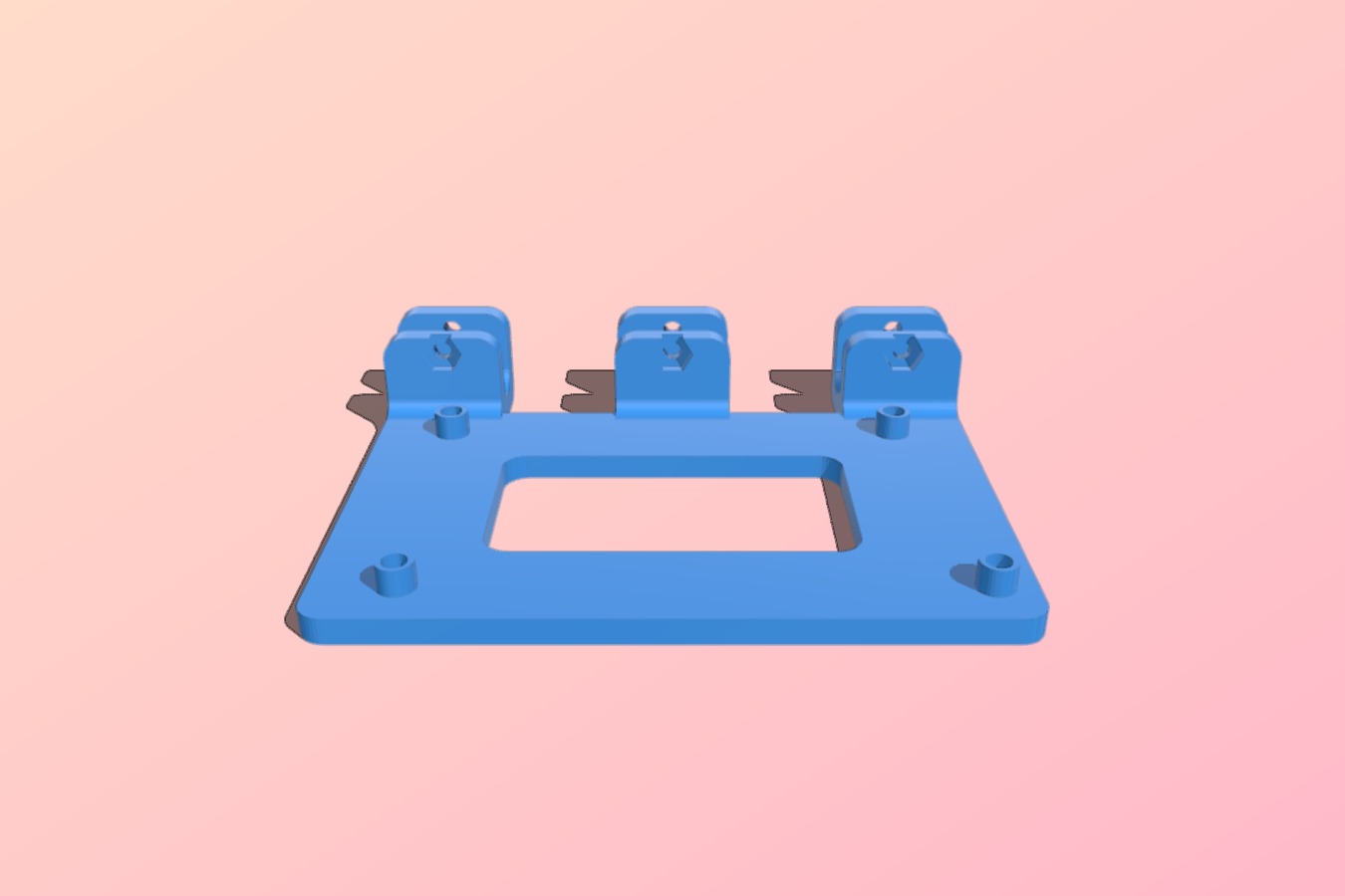One part RAMPS mount