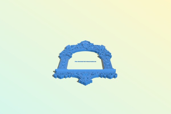 Religious picture frames or mirrors | 3d print model