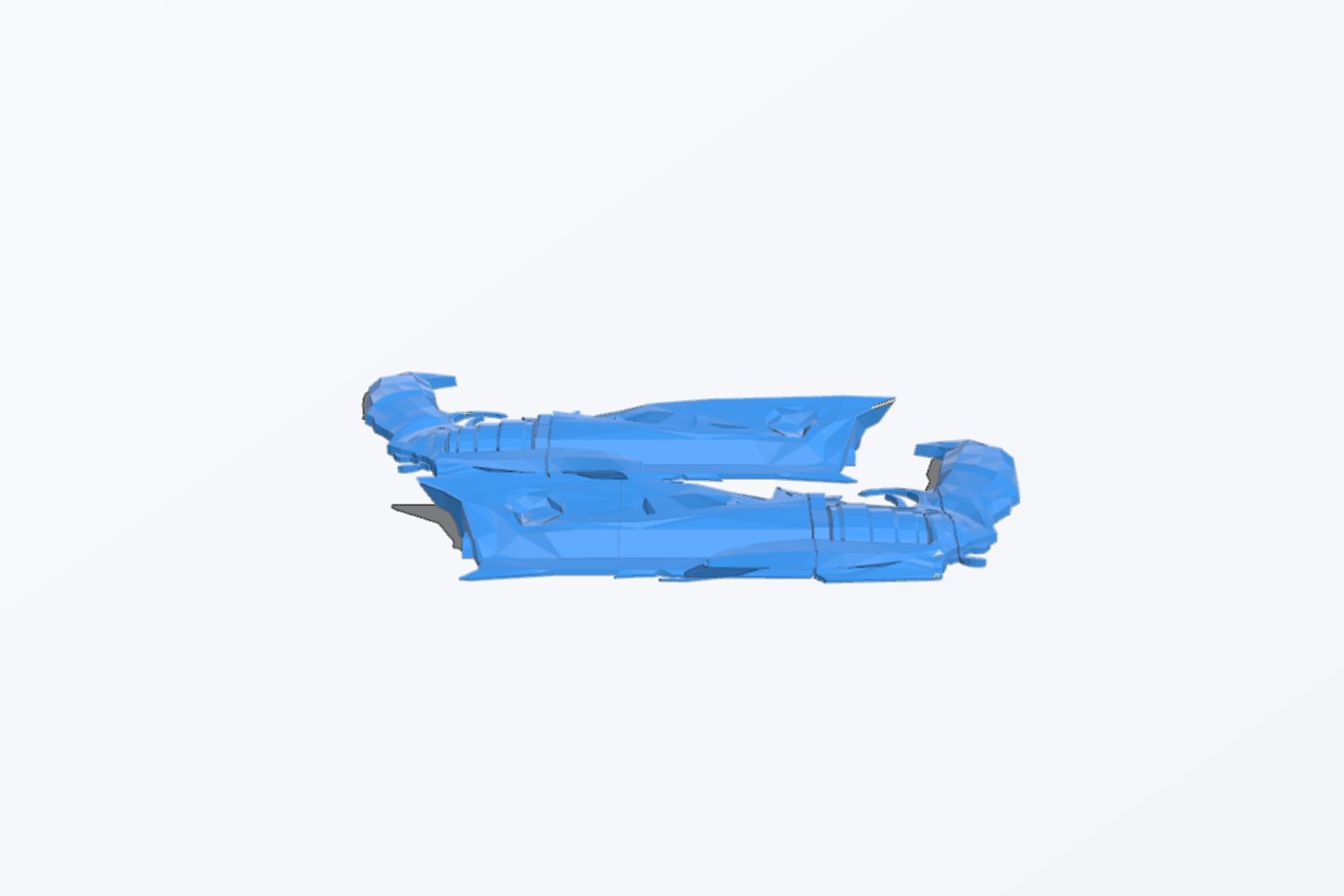 Thorn hand cannon - split into 8 for 20cm cubed
