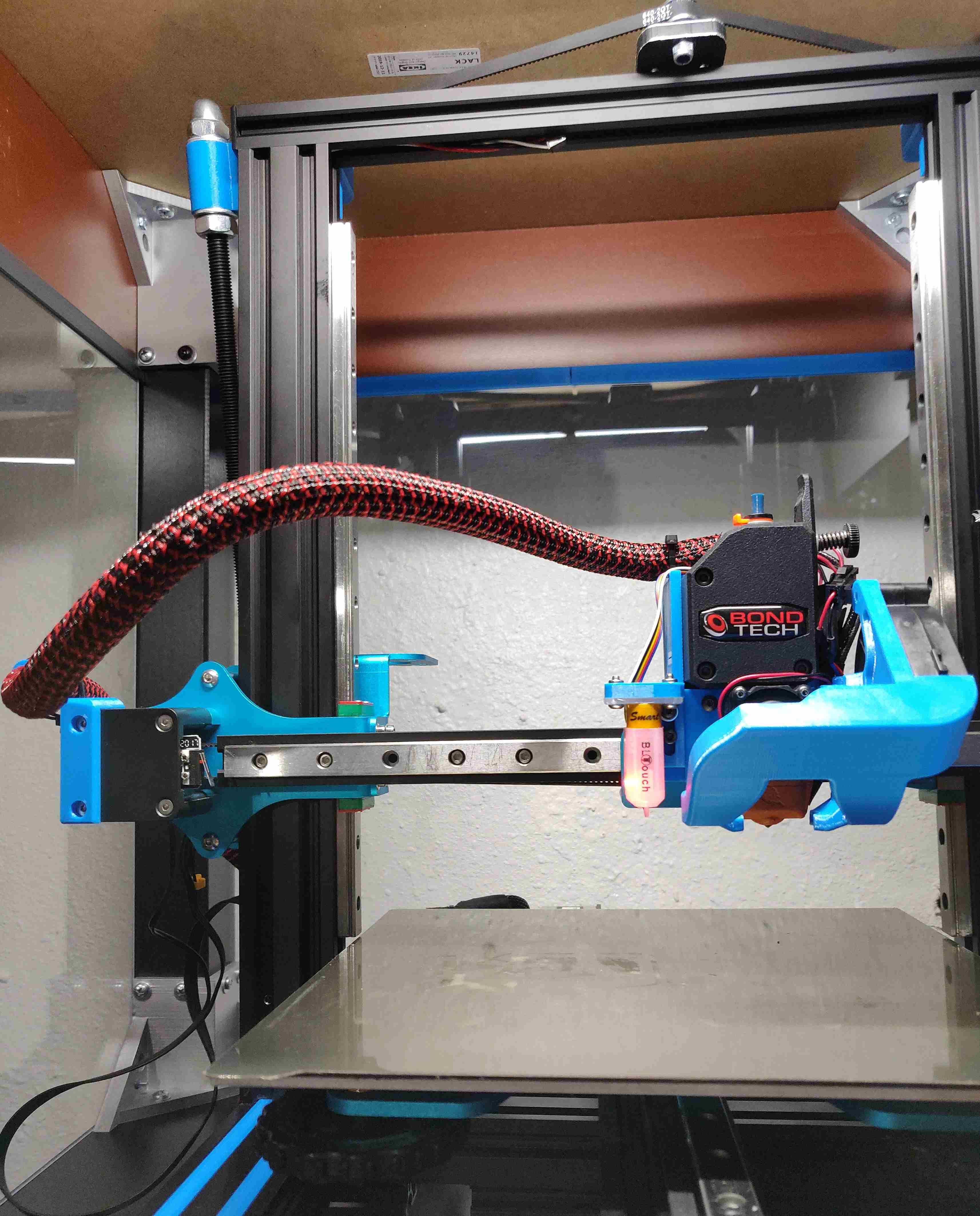 Ender 3_Pro_V2 Dual Z with Z Brace Frame Support