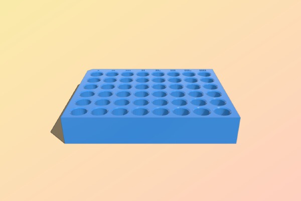 GPC Vial Holder | 3d print model