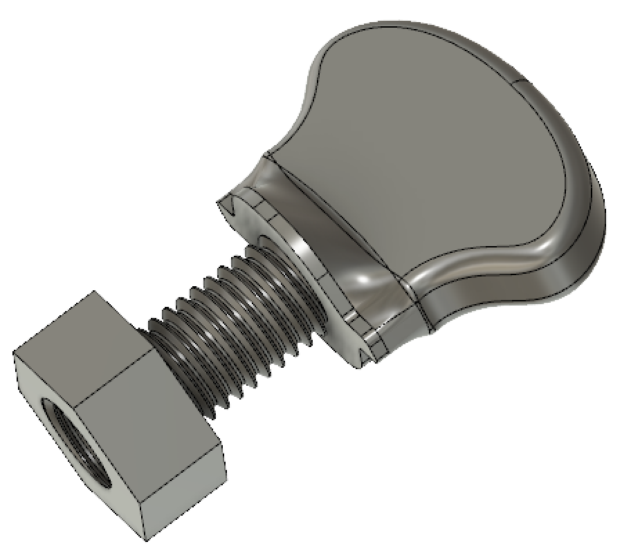Wing Bolt & Nut