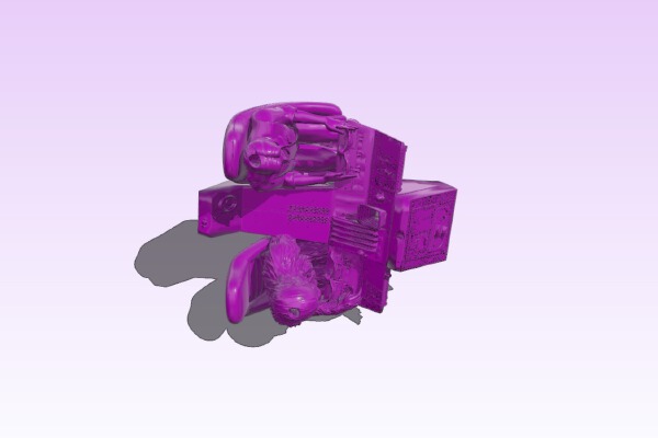 Deagostini Cockpit Han and Chewie replacement parts | 3d print model