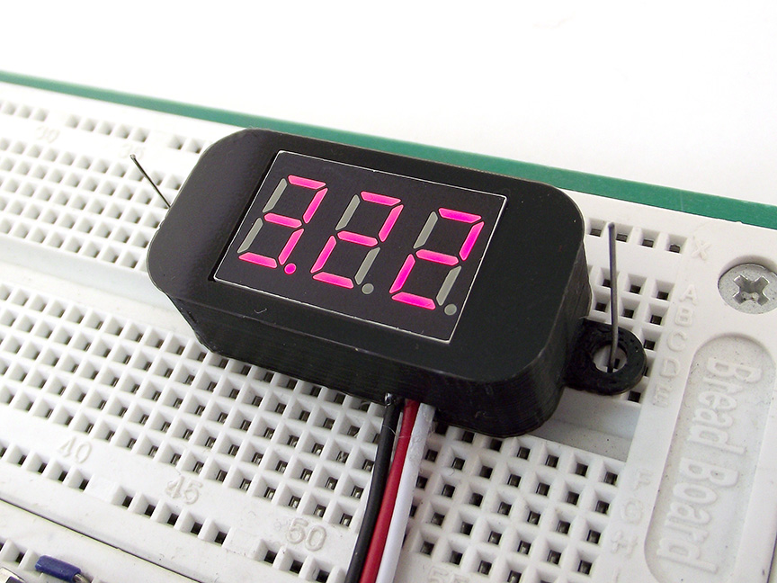 Mini Digital Volt Meter Case