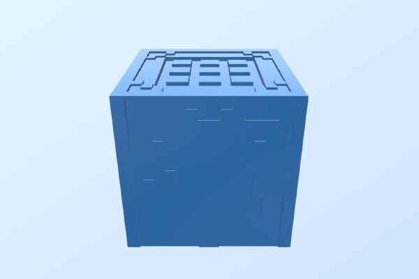 Minecraft Workbench _ Crafting table | 3d print model