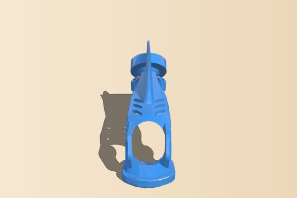 Diatone Rabbit R349 Shark Fin - 20mm antenna socket | 3d print model