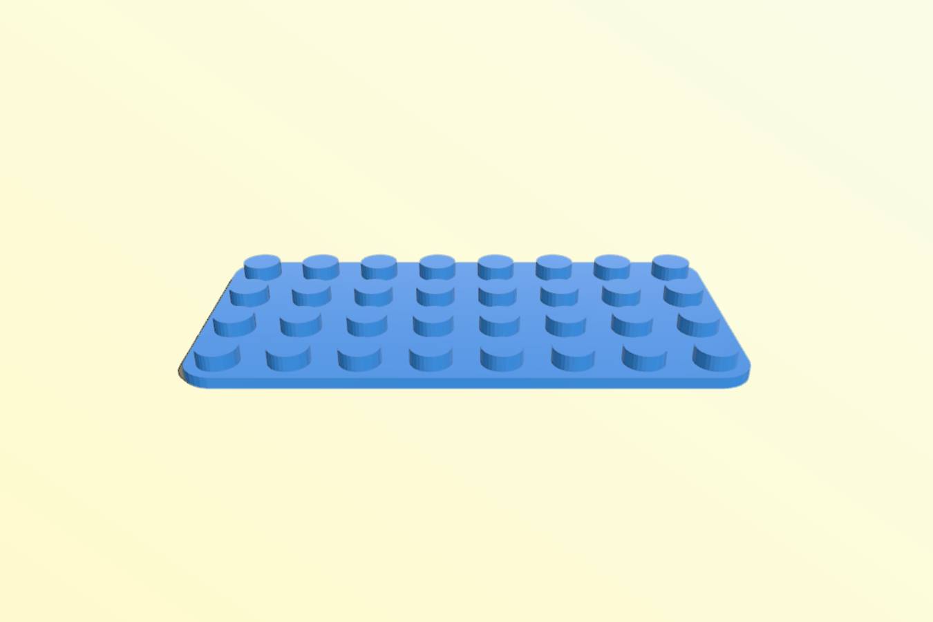 8x4 baseplate