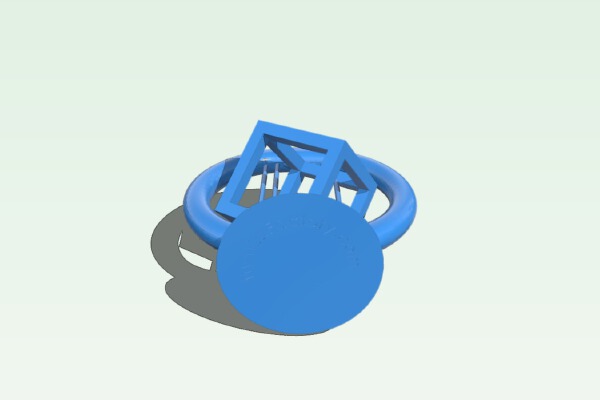 Spinning Cube | 3d print model