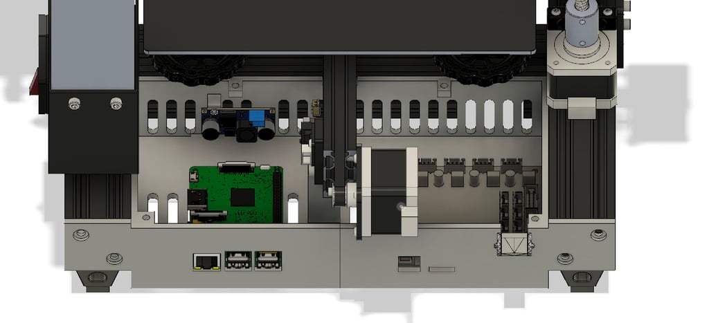 Ender 3 Case SKR 1.1 _ 1.3 with Raspberry Pi and LM2596