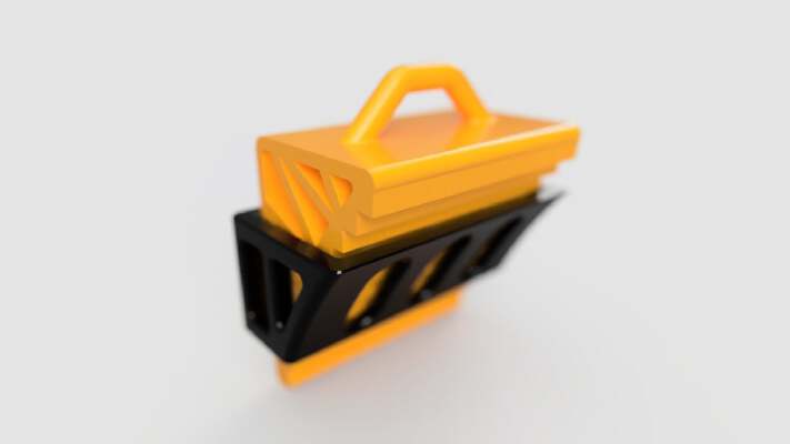 Wheel Chock for 1_10 Crawlers | 3d print model