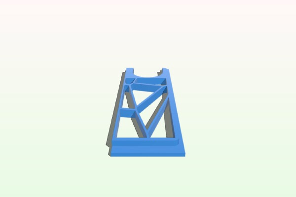 Robo 3D R1 Deck Cover (Voronoi) | 3d print model