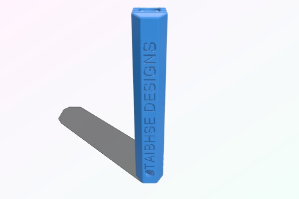 Airsoft P90 140mm Silencer - Based on Ace1 Arms Supressor | 3d print model
