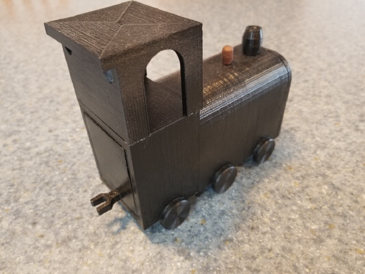 Train Lockbox | 3d print model