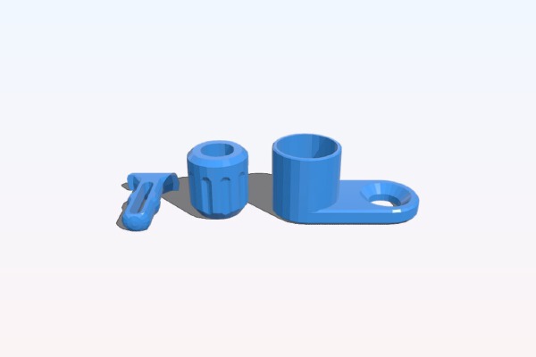 OP-1 Printable Crank Accessory | 3d print model