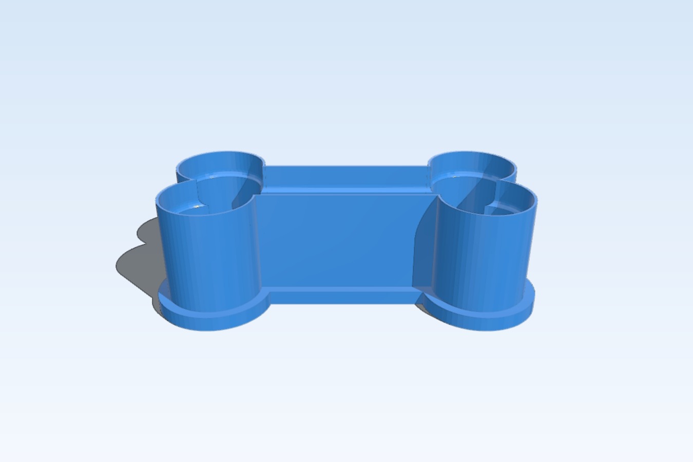 Dog Bone Cookie Cutter _ Biscuit Cutter