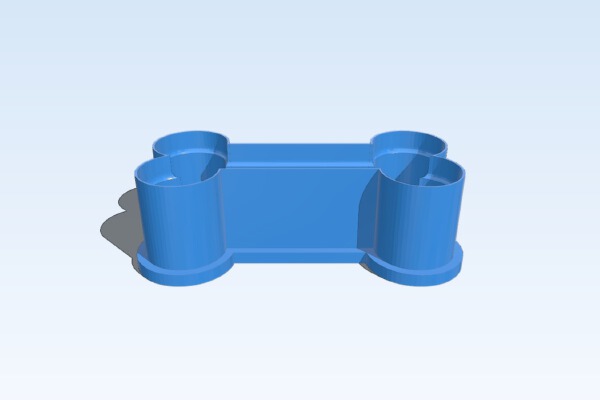 Dog Bone Cookie Cutter _ Biscuit Cutter | 3d print model