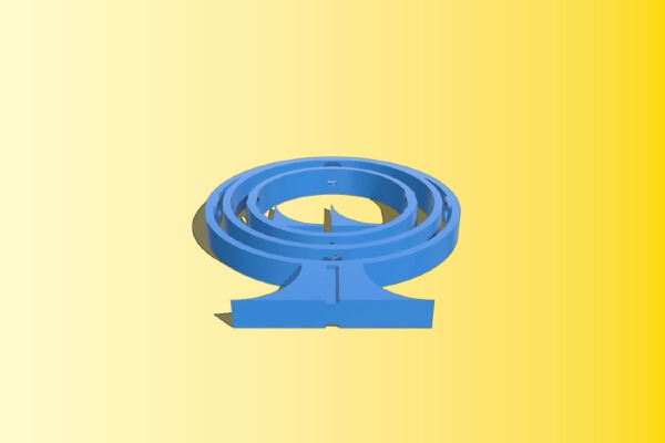 Fidget Gyro | 3d print model