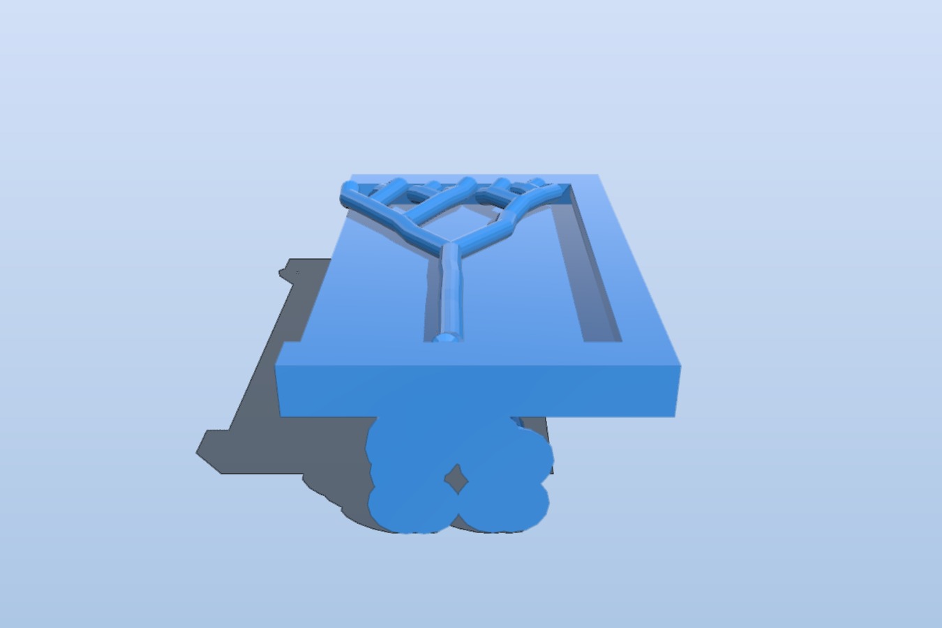 LCD Mount - 13 Grams! RepRap Discount Smart Controller Prusa_Mendel + Others