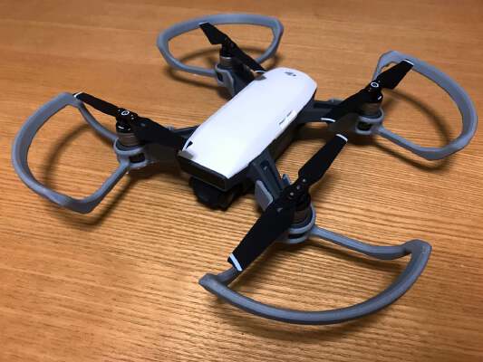 Printable Propeller Guard for DJI Spark | 3d print model