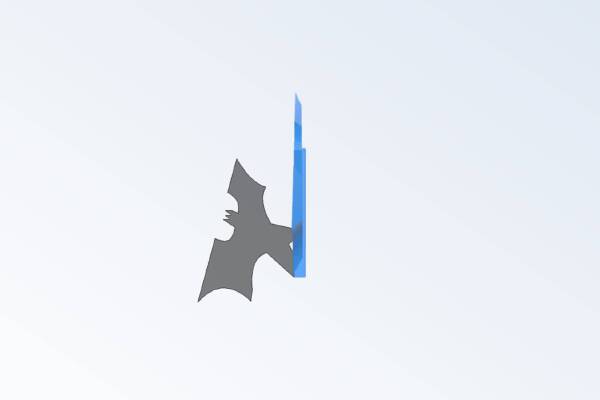 batman and green arrow logos | 3d print model