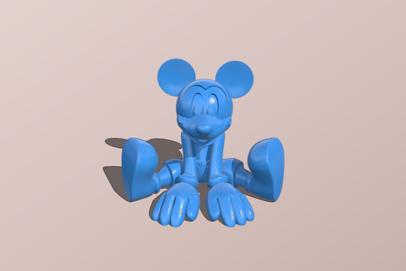 Mickey sitting – Mouse